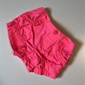Newborn Girls Neon Pink Shorts 💕 Adorable!